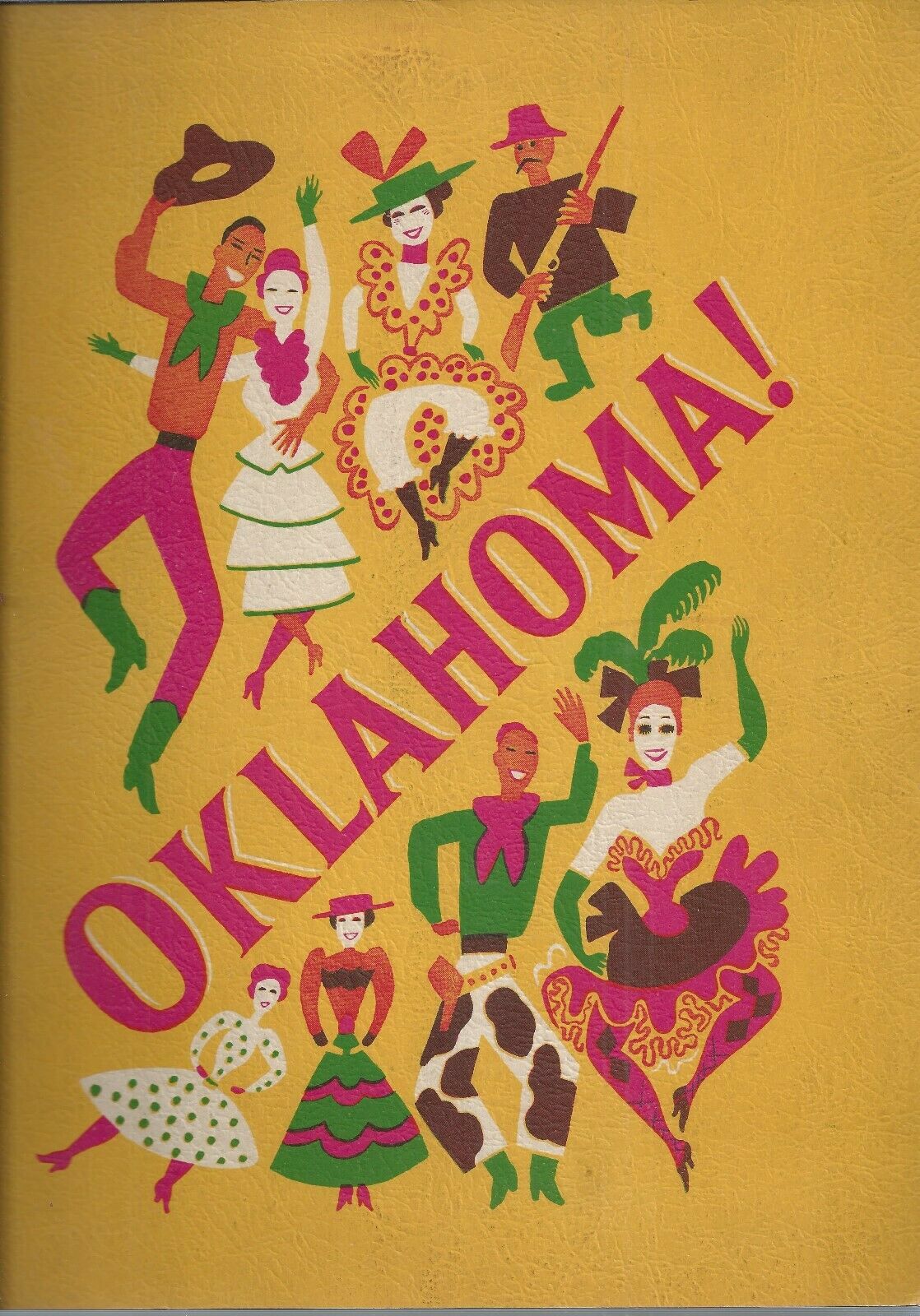 The Theatre Guild "oklahoma" Souvenir Program Circa 1944