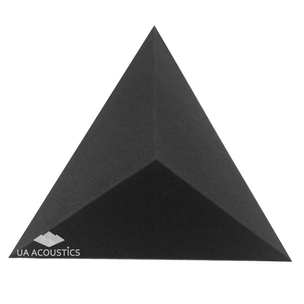 (2 Pack)  42x42x42cm Corner Bass Trap «triangle» Acoustic Foam For Rec.studio