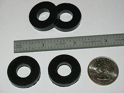4 Sorbothane Vibration Isolation Rings 1in Washer Disk